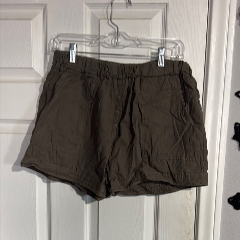 Women's green Casual Shorts